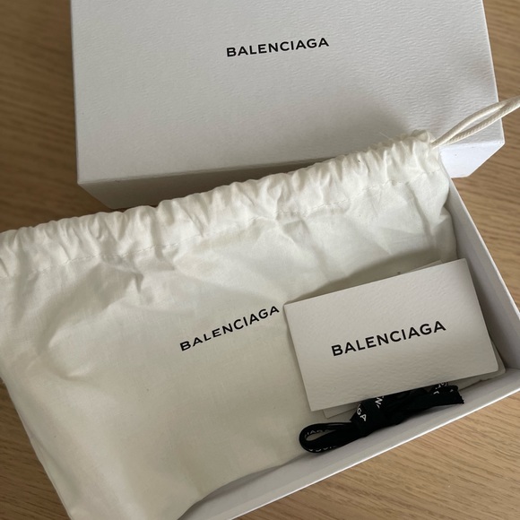 Balenciaga Flap Leather Wallet - Picture 10 of 10